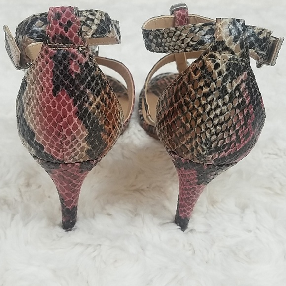 Thalia Sodi Pink/Tan Sandals Size 8.5 M - Picture 4 of 6